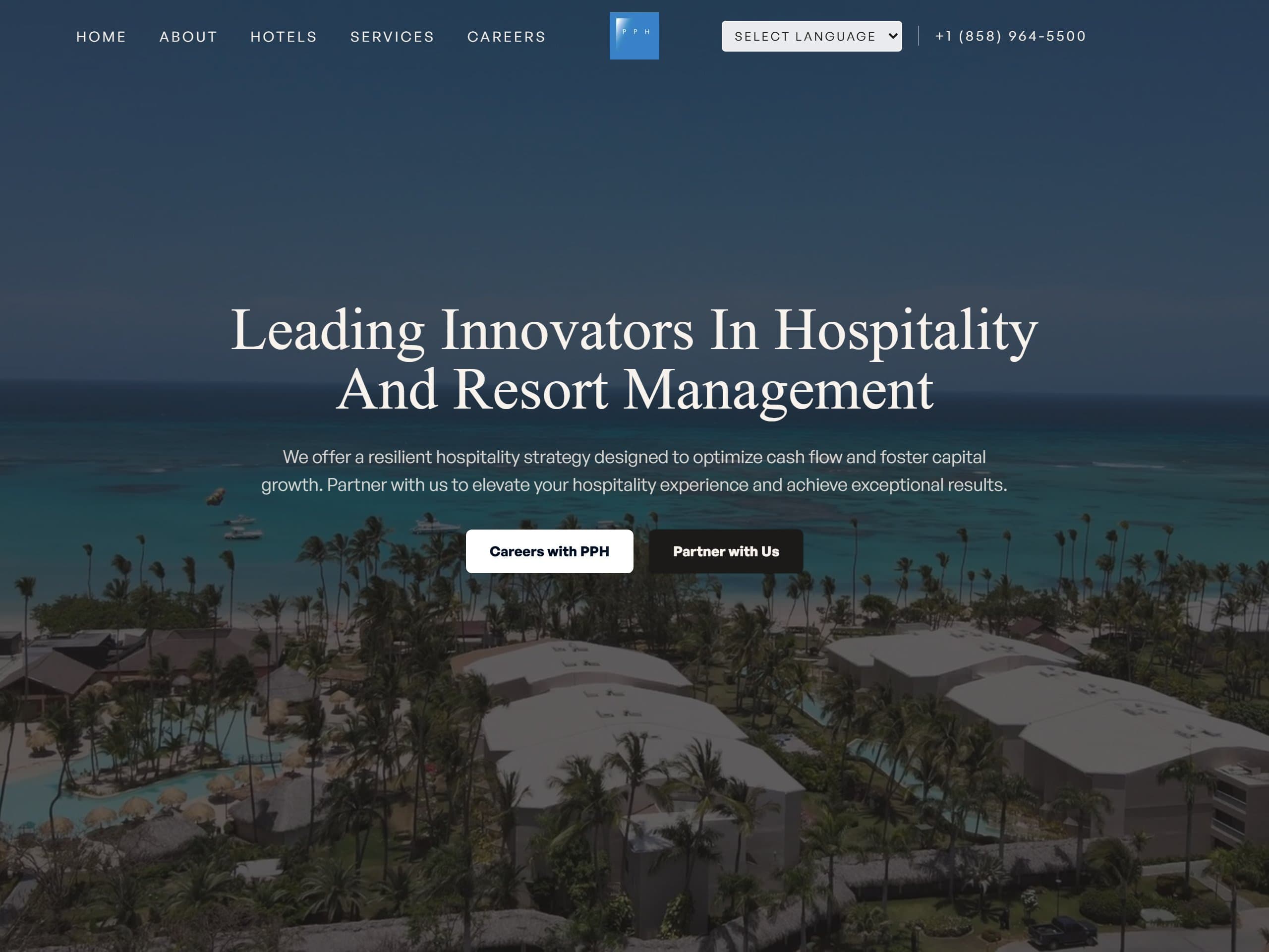 Pacific Pearl Hotels — homepage